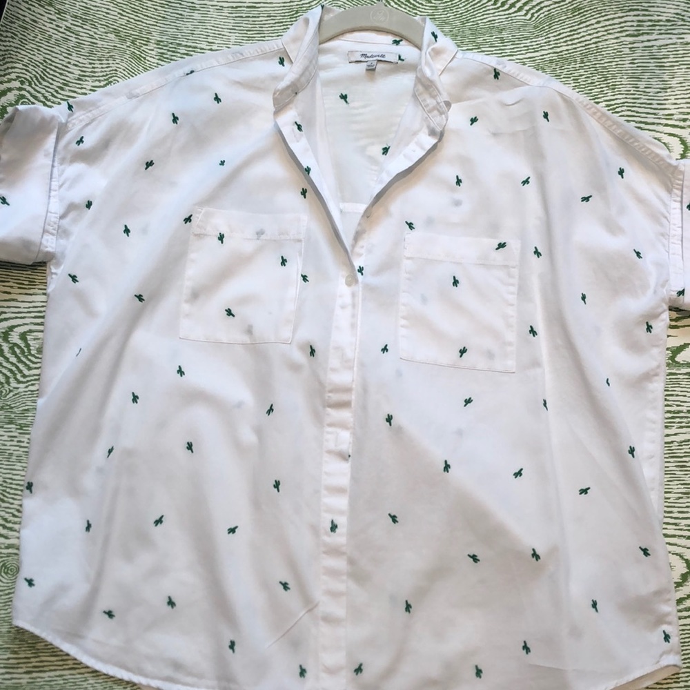 White Cactus Blouse